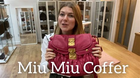 miu miu coffer review|miu michaels.